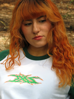 Green Metal Tee